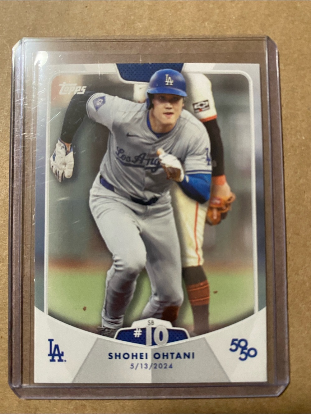 Topps Shohei Ohtani Card - Gray & Blue